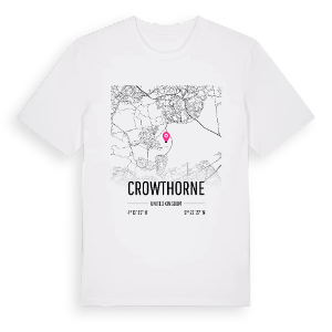 Crowthorne karta t-shirt – ekologisk bomull t-shirt från Pinshirt