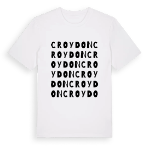 Croydon ordlek t-shirt – ekologisk bomull t-shirt från Pinshirt