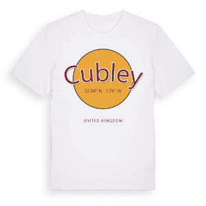 Cubley cirkel t-shirt – ekologisk bomull t-shirt från Pinshirt