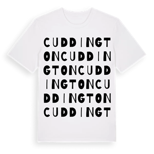 Cuddington ordlek t-shirt – ekologisk bomull t-shirt från Pinshirt