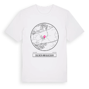 Culcheth and Glazebury t-shirt – ekologisk bomull t-shirt från Pinshirt