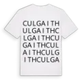 Culgaith ordlek t-shirt