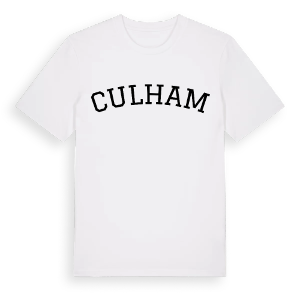 Culham böjd t-shirt – ekologisk bomull t-shirt från Pinshirt