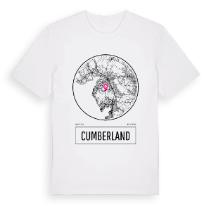 Cumberland t-shirt – ekologisk bomull t-shirt från Pinshirt