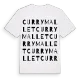 Curry Mallet ordlek t-shirt