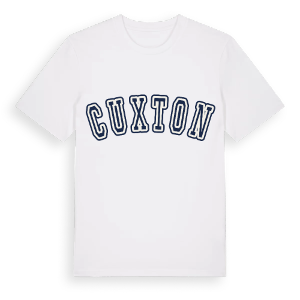 Cuxton college t-shirt – ekologisk bomull t-shirt från Pinshirt