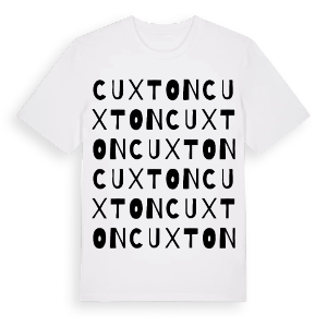 Cuxton ordlek t-shirt – ekologisk bomull t-shirt från Pinshirt