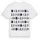 Dalham ordlek t-shirt