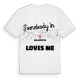 Någon i Dallington älskar mig t-shirt