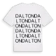 Dalton ordlek t-shirt