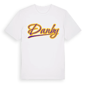 Danby baseball t-shirt – ekologisk bomull t-shirt från Pinshirt