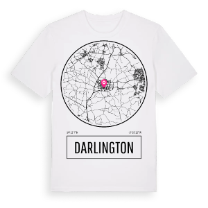 Darlington t-shirt – ekologisk bomull t-shirt från Pinshirt