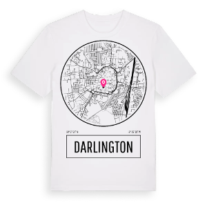 Darlington t-shirt – ekologisk bomull t-shirt från Pinshirt