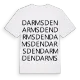 Darmsden ordlek t-shirt