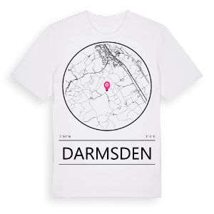 Darmsden t-shirt – ekologisk bomull t-shirt från Pinshirt