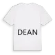 Jag älskar Dean t-shirt stort tryck
