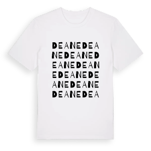Deane ordlek t-shirt – ekologisk bomull t-shirt från Pinshirt