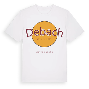 Debach cirkel t-shirt – ekologisk bomull t-shirt från Pinshirt