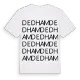 Dedham ordlek t-shirt