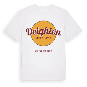 Deighton cirkel t-shirt – ekologisk bomull t-shirt från Pinshirt