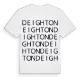 Deighton ordlek t-shirt