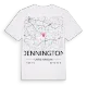 Dennington karta t-shirt