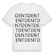 Dent ordlek t-shirt