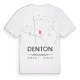 Denton karta t-shirt