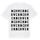 Denver ordlek t-shirt