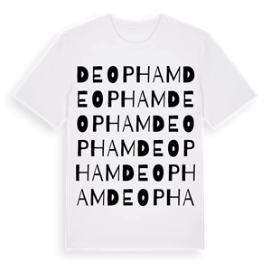 Deopham ordlek t-shirt – ekologisk bomull t-shirt från Pinshirt