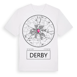 Derby t-shirt – ekologisk bomull t-shirt från Pinshirt