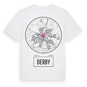 Derby t-shirt – ekologisk bomull t-shirt från Pinshirt