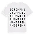 Dereham ordlek t-shirt