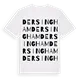 Dersingham ordlek t-shirt