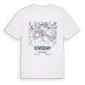 Dewsbury karta t-shirt