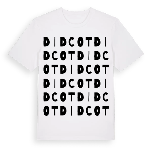 Didcot ordlek t-shirt – ekologisk bomull t-shirt från Pinshirt
