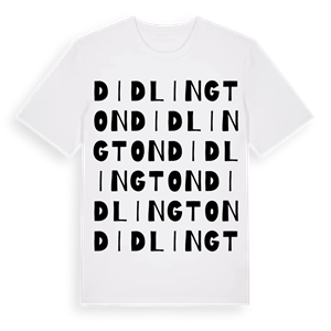 Didlington ordlek t-shirt – ekologisk bomull t-shirt från Pinshirt