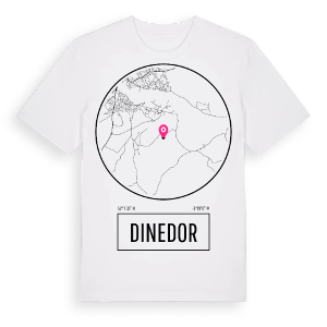Dinedor t-shirt – ekologisk bomull t-shirt från Pinshirt