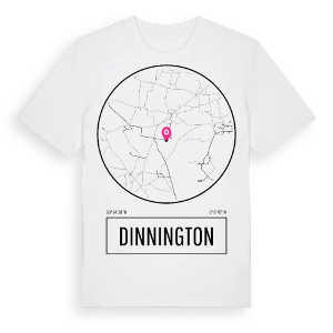 Dinnington t-shirt – ekologisk bomull t-shirt från Pinshirt