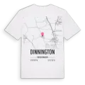 Dinnington karta t-shirt