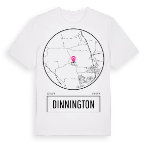 Dinnington t-shirt – ekologisk bomull t-shirt från Pinshirt