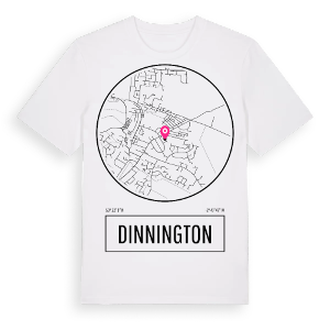 Dinnington t-shirt – ekologisk bomull t-shirt från Pinshirt