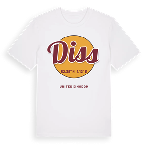 Diss cirkel t-shirt – ekologisk bomull t-shirt från Pinshirt