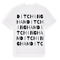 Ditchingham ordlek t-shirt