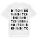 Ditchingham ordlek t-shirt