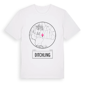 Ditchling t-shirt – ekologisk bomull t-shirt från Pinshirt
