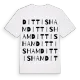 Dittisham ordlek t-shirt