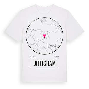 Dittisham t-shirt – ekologisk bomull t-shirt från Pinshirt