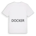 Jag älskar Docker t-shirt stort tryck