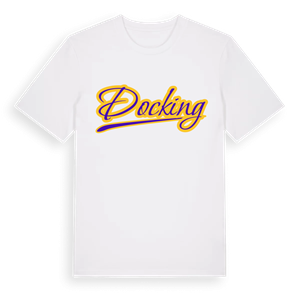 Docking baseball t-shirt – ekologisk bomull t-shirt från Pinshirt